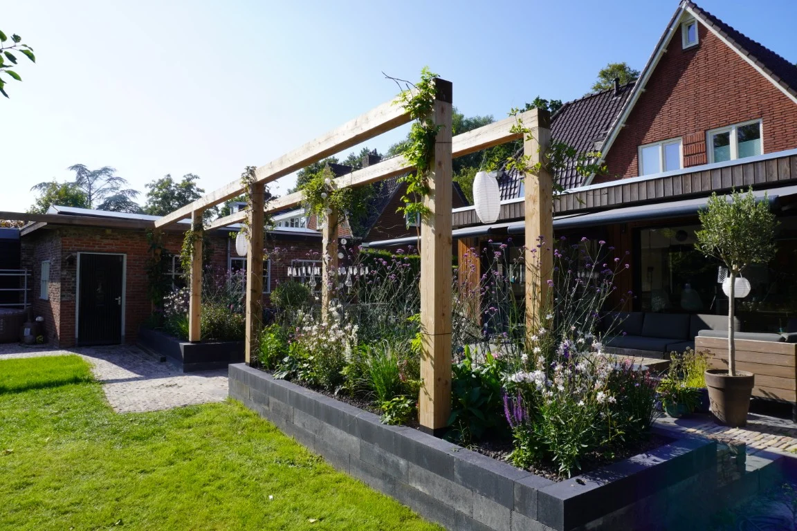 Tuinontwerp en tuinaanleg in Haren